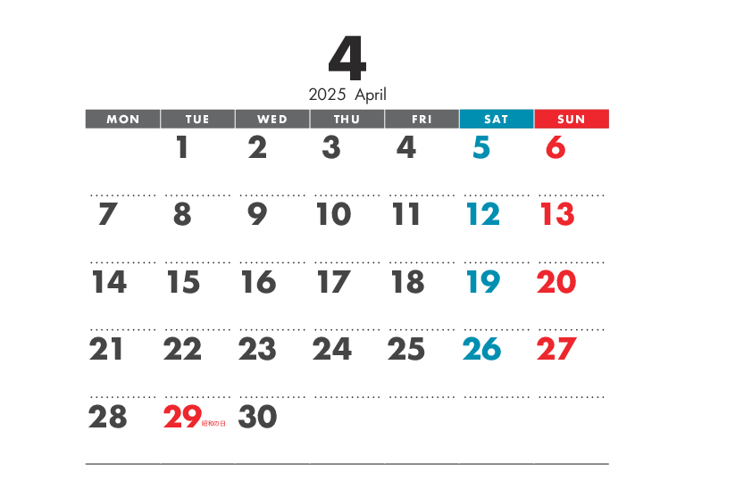 壁掛けカレンダー KG-32