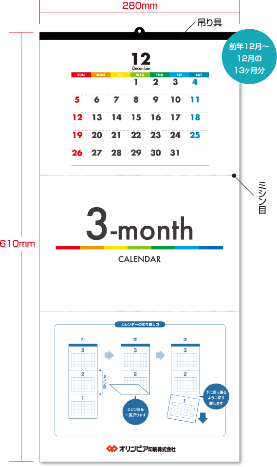 前年12月~12月の13ヶ月分